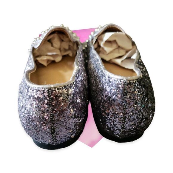 Candies Silver Studded Spike Flats - Picture 5 of 5